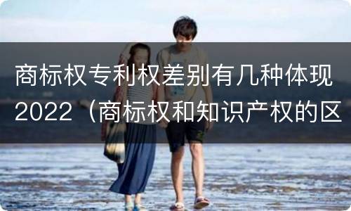 商标权专利权差别有几种体现2022（商标权和知识产权的区别）
