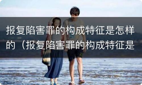 报复陷害罪的构成特征是怎样的（报复陷害罪的构成特征是怎样的呢）