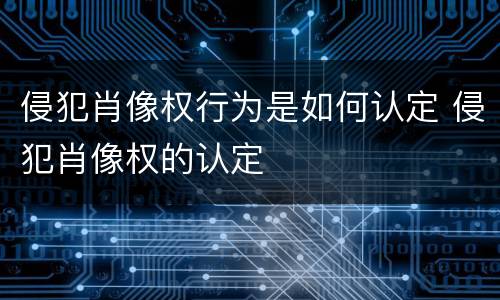 侵犯肖像权行为是如何认定 侵犯肖像权的认定