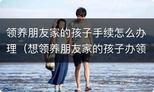 领养朋友家的孩子手续怎么办理（想领养朋友家的孩子办领养证明怎么办）