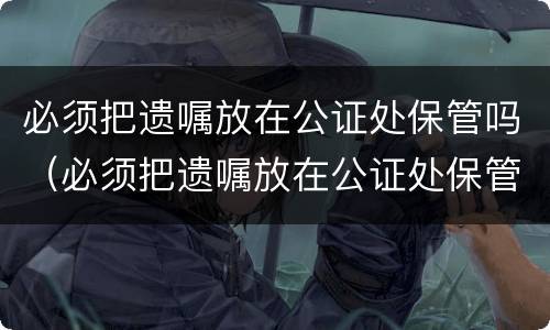 必须把遗嘱放在公证处保管吗（必须把遗嘱放在公证处保管吗法律规定）