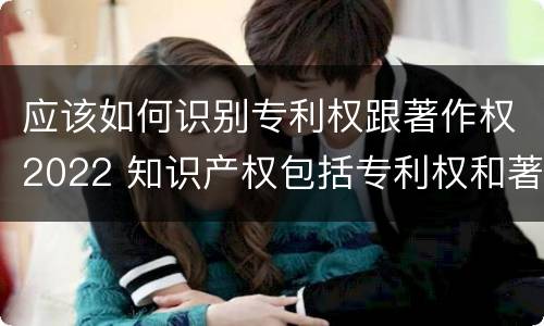 应该如何识别专利权跟著作权2022 知识产权包括专利权和著作权吗