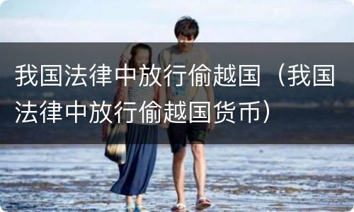 我国法律中放行偷越国（我国法律中放行偷越国货币）