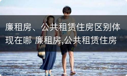 廉租房、公共租赁住房区别体现在哪 廉租房,公共租赁住房区别体现在哪方面