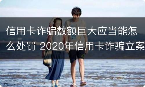 信用卡诈骗数额巨大应当能怎么处罚 2020年信用卡诈骗立案标准是多少