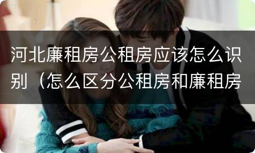 河北廉租房公租房应该怎么识别（怎么区分公租房和廉租房）