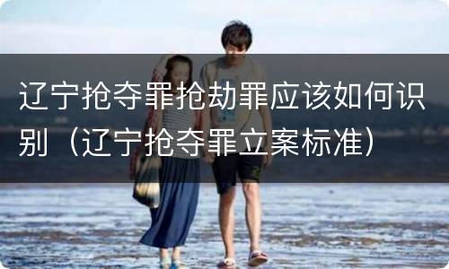 辽宁抢夺罪抢劫罪应该如何识别（辽宁抢夺罪立案标准）
