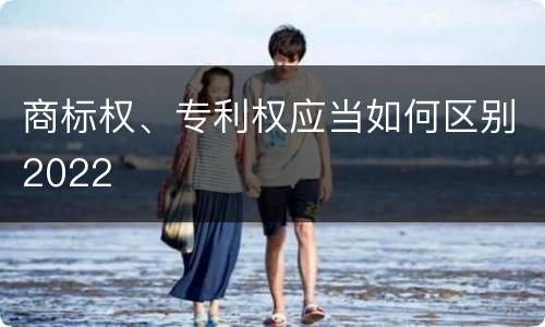 商标权、专利权应当如何区别2022