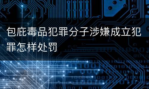 包庇毒品犯罪分子涉嫌成立犯罪怎样处罚