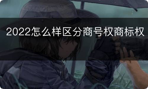 2022怎么样区分商号权商标权