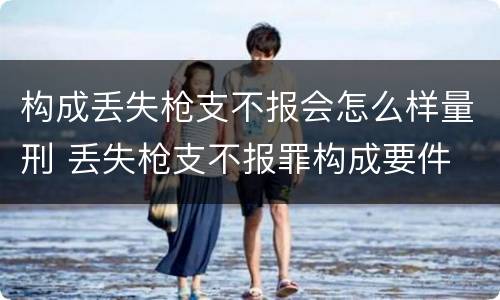 构成丢失枪支不报会怎么样量刑 丢失枪支不报罪构成要件