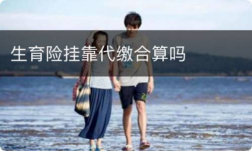 生育险挂靠代缴合算吗