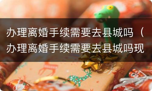 办理离婚手续需要去县城吗（办理离婚手续需要去县城吗现在）