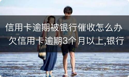 信用卡逾期被银行催收怎么办 欠信用卡逾期3个月以上,银行催收怎么办?