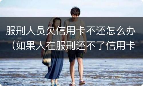 服刑人员欠信用卡不还怎么办（如果人在服刑还不了信用卡怎么办）