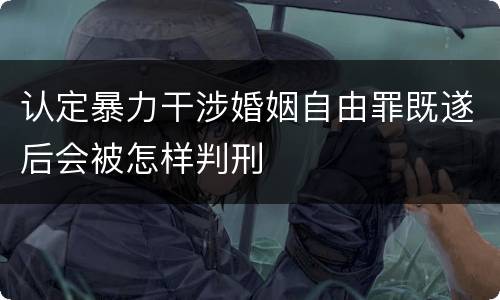 认定暴力干涉婚姻自由罪既遂后会被怎样判刑