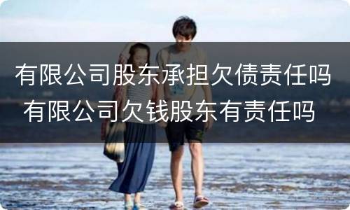 有限公司股东承担欠债责任吗 有限公司欠钱股东有责任吗
