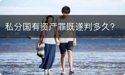 私分国有资产罪既遂判多久?