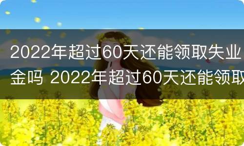 2022年超过60天还能领取失业金吗 2022年超过60天还能领取失业金吗请问