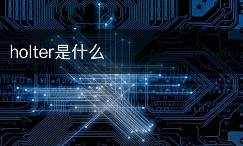 holter是什么