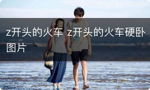 z开头的火车 z开头的火车硬卧图片