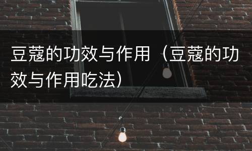 豆蔻的功效与作用（豆蔻的功效与作用吃法）