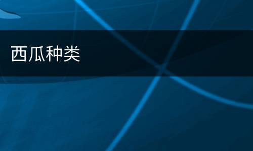 西瓜种类