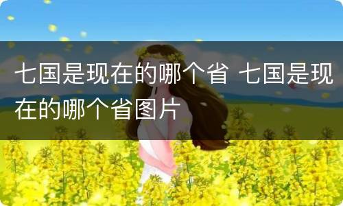 七国是现在的哪个省 七国是现在的哪个省图片