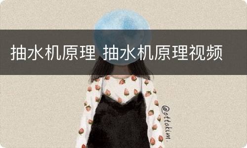 抽水机原理 抽水机原理视频