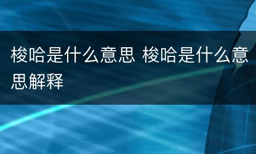梭哈是什么意思 梭哈是什么意思解释