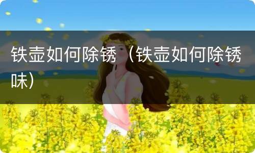 铁壶如何除锈（铁壶如何除锈味）