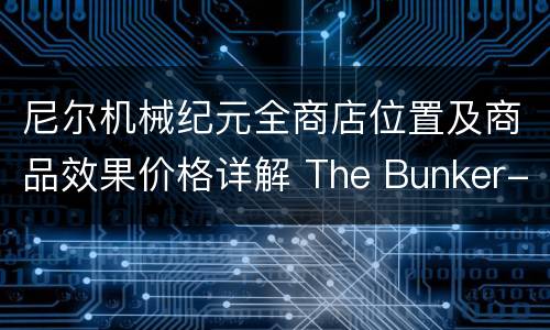 尼尔机械纪元全商店位置及商品效果价格详解 The Bunker-物品商店