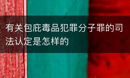 有关包庇毒品犯罪分子罪的司法认定是怎样的