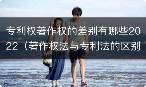 专利权著作权的差别有哪些2022（著作权法与专利法的区别）