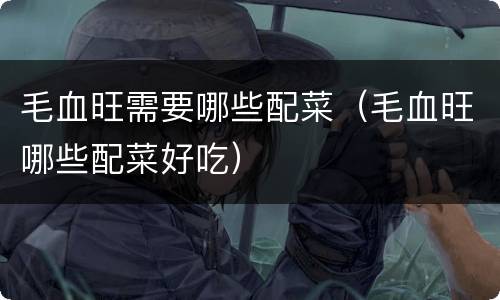 毛血旺需要哪些配菜（毛血旺哪些配菜好吃）